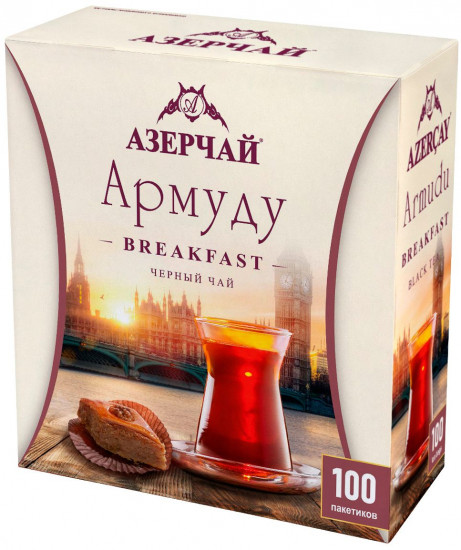 Чай черный в пакетиках «Армуду Breakfast»