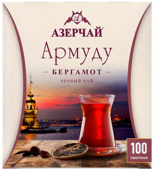 Чай черный в пакетиках «Бергамот»