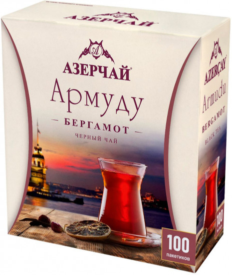 Чай черный в пакетиках «Бергамот»