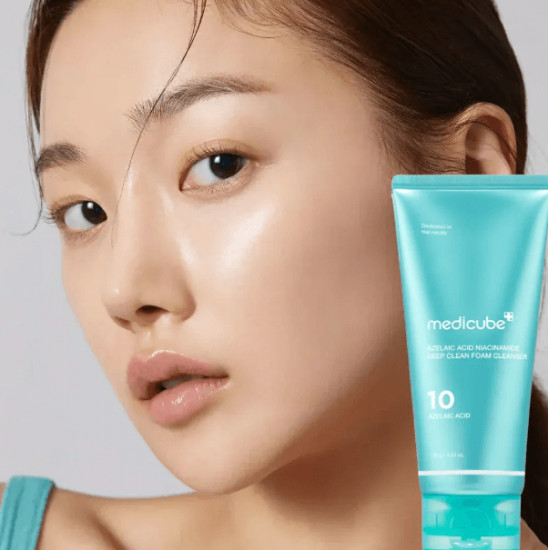 Пенка для умывания с азелаиновой кислотой против акне «Azelaic Acid Niacinamide Deep Clean Foam Cleanser»