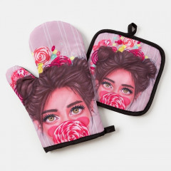 Набор прихваток «Сладкоежка» - Фото 1