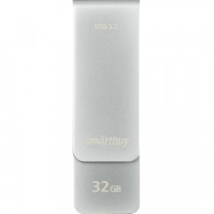 USB-накопитель 32GB Metal Grey - Фото 2