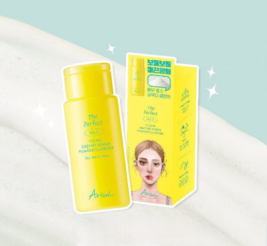 Энзимная пудра для умывания и пилинга с экстрактом юльму «The Perfect Yulmu Enzyme Scrub Powder Cleanser»