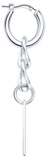 Серьга из серебра