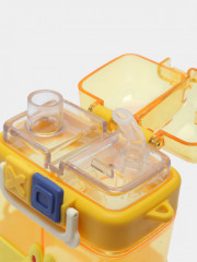 Бутылочка пластиковая двойная «Лабубу» - Фото 3