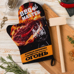 Набор кухонный: прихватка-рукавица, молоток - Фото 1