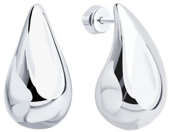 Серьги из серебра