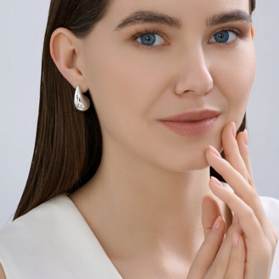 Серьги из серебра