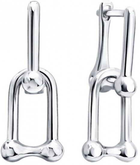 Серьги из серебра