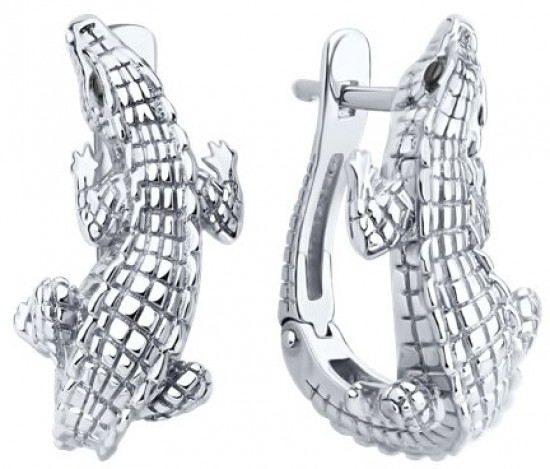 Серьги из серебра
