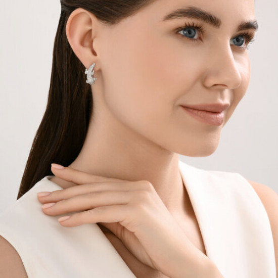 Серьги из серебра