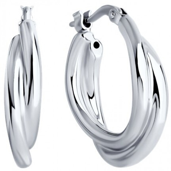 Серьги из серебра