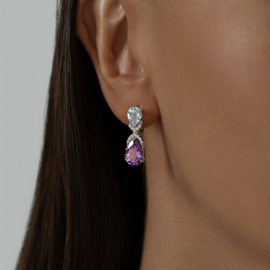 Серьги из серебра