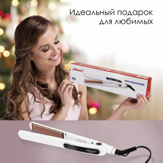Электрощипцы для выпрямления волос Atlanta ATH-6741