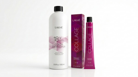 Перманентная крем-краска для волос, оттенок 7/12