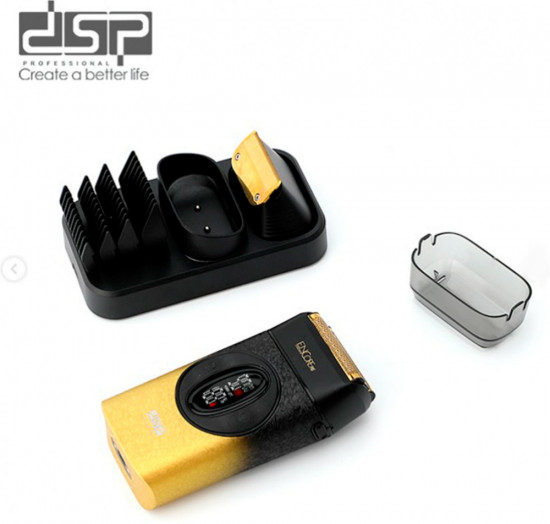 Электробритва мужская 2 в 1: триммер для бороды, волос и бритья головы