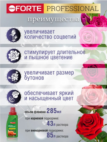 Удобрение для роз и хризантем