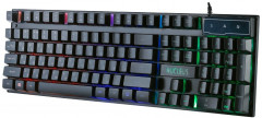 Клавиатура проводная игровая мультимедийная SBK-320G-K RUSH Nucleus USB - Фото 3