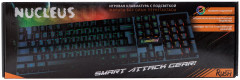Клавиатура проводная игровая мультимедийная SBK-320G-K RUSH Nucleus USB - Фото 5