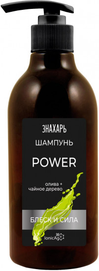Шампунь для волос «Power. Блеск и сила. Олива и чайное дерево»