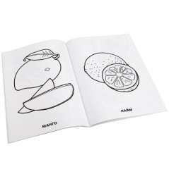 Супер-раскраска «Фрукты и овощи» - Фото 3