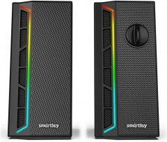 Акустическая система 2.0 Neon Melody 2, RGB-подсветка, 6Вт (SBA-4600)/16 - Фото 7