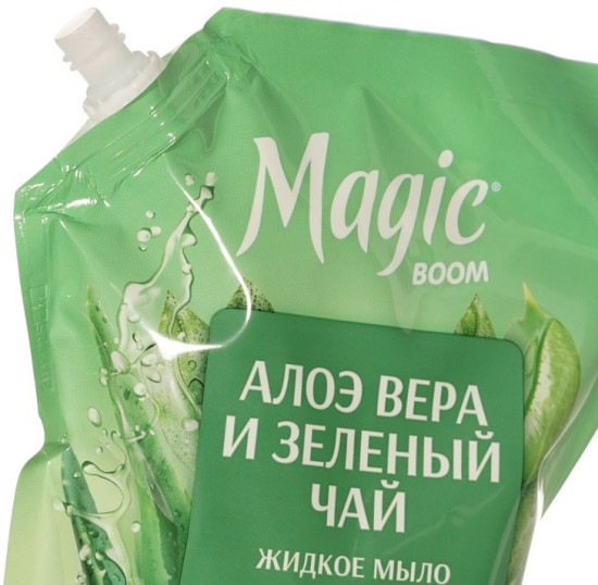 Мыло жидкое «Алоэ вера и зеленый чай»