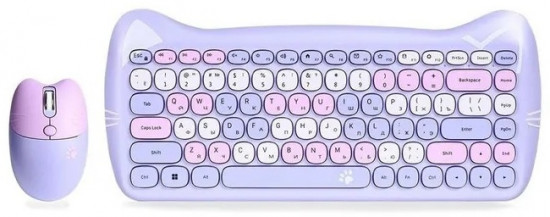 Комплект клавиатура+мышь мультимедийный Smartbuy Kitty 666395 (SBC-666395AG-KP) /10
