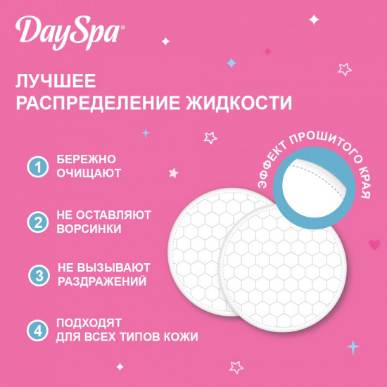 Диски ватные прошитые