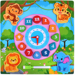 Пазл-вкладыш «Изучаем время. Африка» - Фото 4