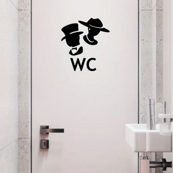 Интерьерная наклейка «Ванная комната»