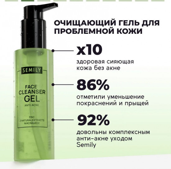 Гель для умывания от акне