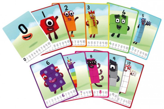 Набор активностей «Numberblocks от 1 до 10 с математическими кубиками»