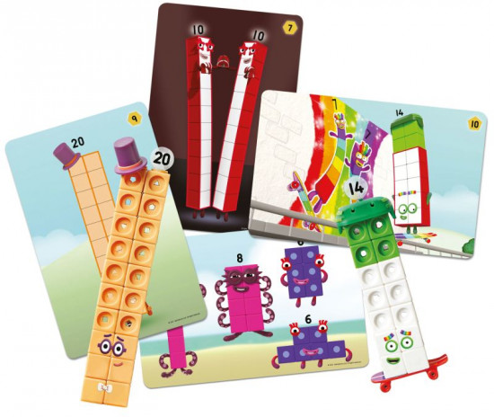 Набор активностей «Numberblocks от 11 до 20 с математическими кубиками»