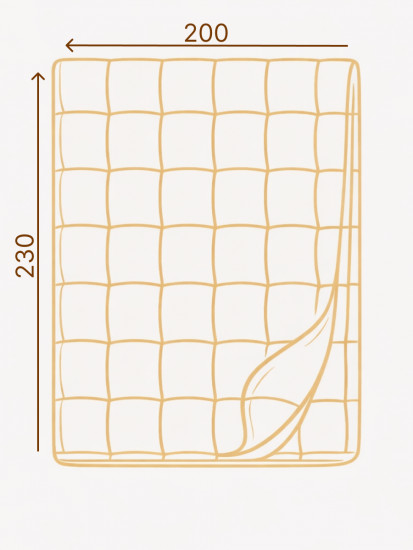 Одеяло летнее легкое из гусиного пуха
