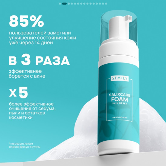 Пенка для умывания с салициловой кислотой