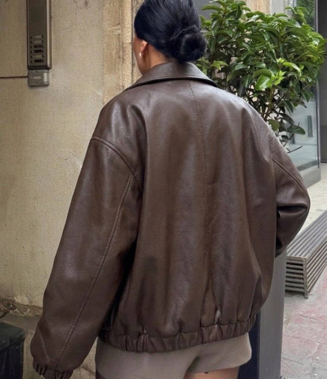 Куртка кожаная