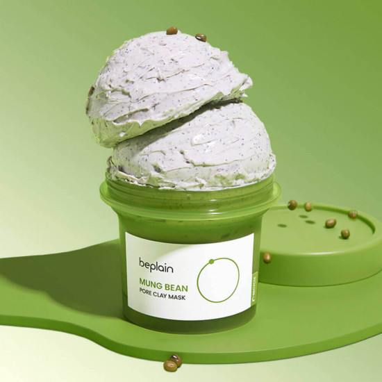 Глиняная маска для сужения пор с бобами маш «Mung Bean Pore Clay Mask»