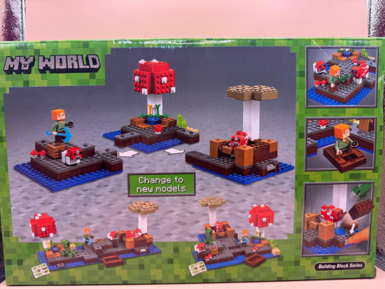 Конструктор «Minecraft. Грибной остров. Mooshroom Island»