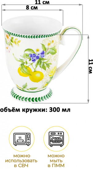 Набор кружек «Лимоны»