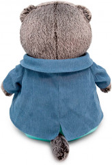 Игрушка мягкая «Кот Басик в голубом пиджаке» - Фото 2