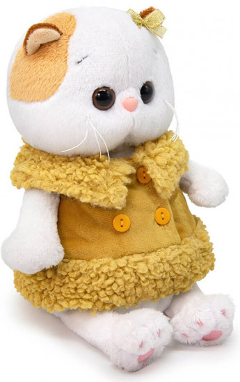 Игрушка мягкая «Кошка Ли-Ли Baby в жилете с мехом»