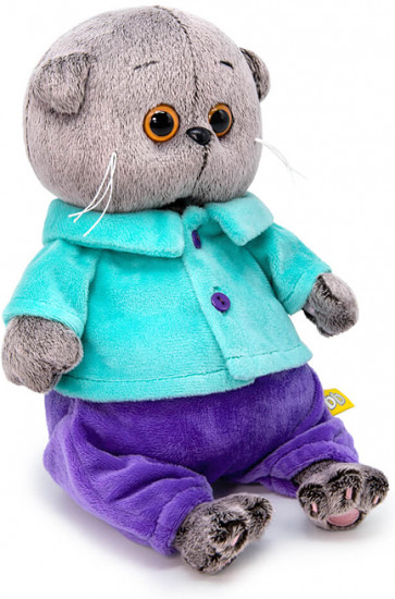 Игрушка мягкая «Кот Басик Baby в ярком комплекте»