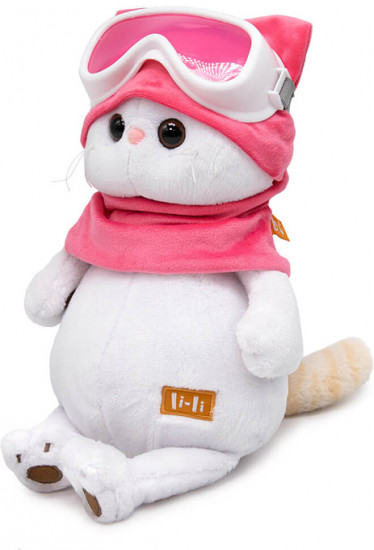 Игрушка мягкая «Кошка Ли-Ли в горнолыжных очках»