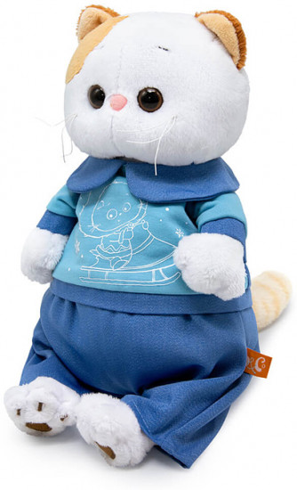 Игрушка мягкая «Кошка Ли-Ли в голубом комплекте»