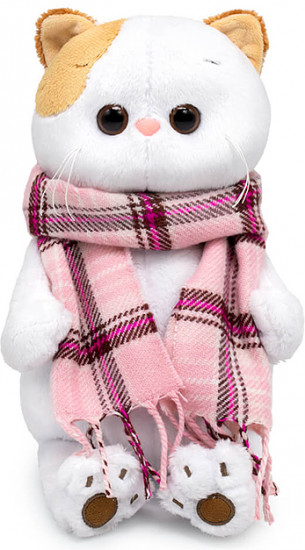 Игрушка мягкая «Кошка Ли-Ли в шарфе»