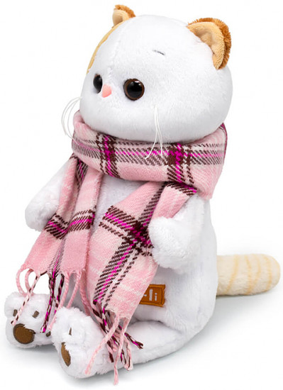 Игрушка мягкая «Кошка Ли-Ли в шарфе»