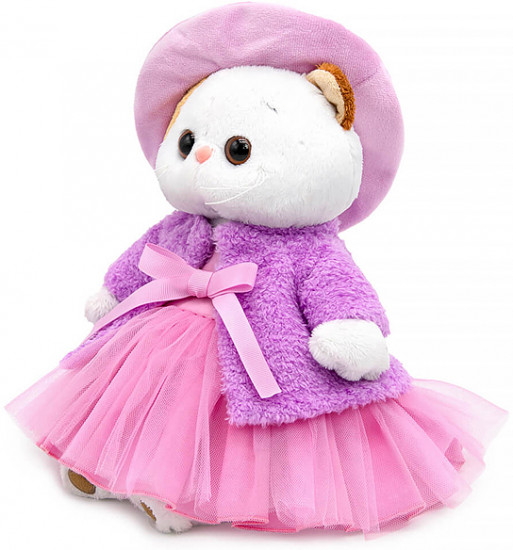 Игрушка мягкая «Кошка Ли-Ли в лилово-розовом комплекте»