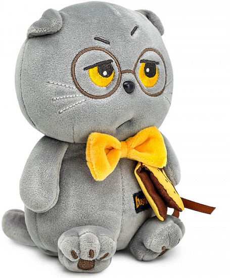 Игрушка мягкая «Кот Басик Гроссмейстер»
