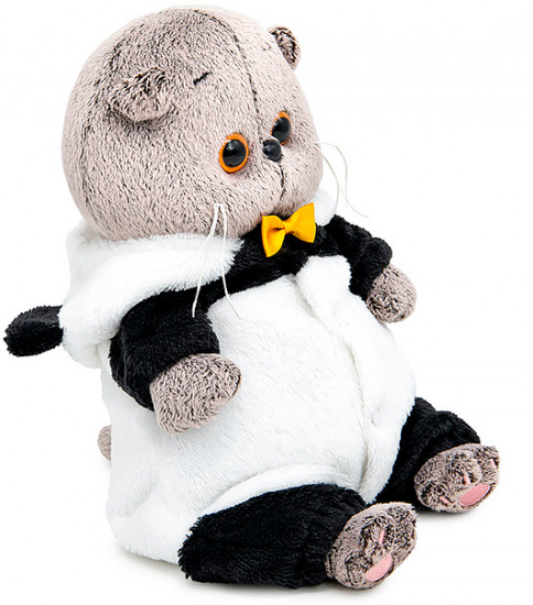 Игрушка мягкая «Кот Басик Baby в кигуруми Панда»